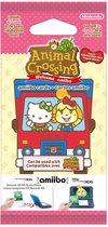Animal Crossing: Pack de 6 cartes exclusives New Leaf + Sanrio amiibo