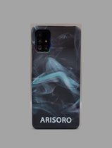 Arisoro Samsung Galaxy A51 hoesje - Backcover - Grey Smoke