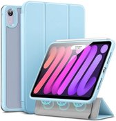 ESR - Apple iPad Mini 6 - Smart Tri-Fold Book Case Rebound Hybrid - Blauw