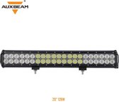 Auxbeam Led Light Bar - LED WERKLAMP - 20 inch - 126 Watt - 12600LM - 9-32v work light for - SUV, CAR, 4X4,...