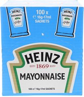 Heinz Mayonaise portie - Doos 100 stuks x 1,7 cl