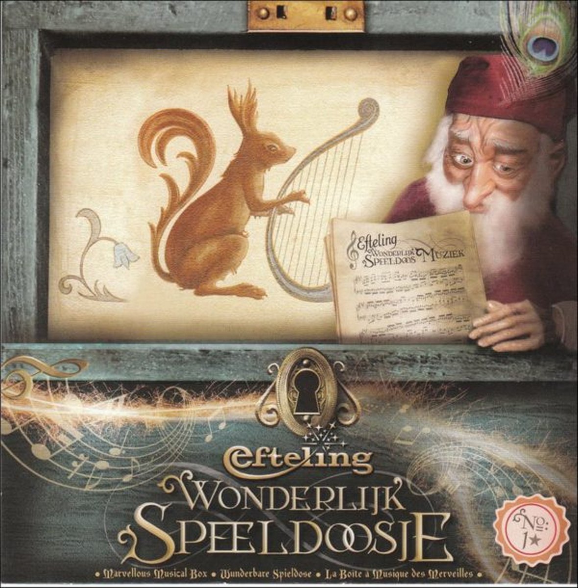 Efteling CD Wonderlijk Speeldoosje No 1 Efteling CD album efteling-cd-wonderlijk-speeldoosje-no-1-efteling-cd-album