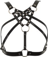 Leren Harnas met Metalen Ringen - BDSM - Bondage