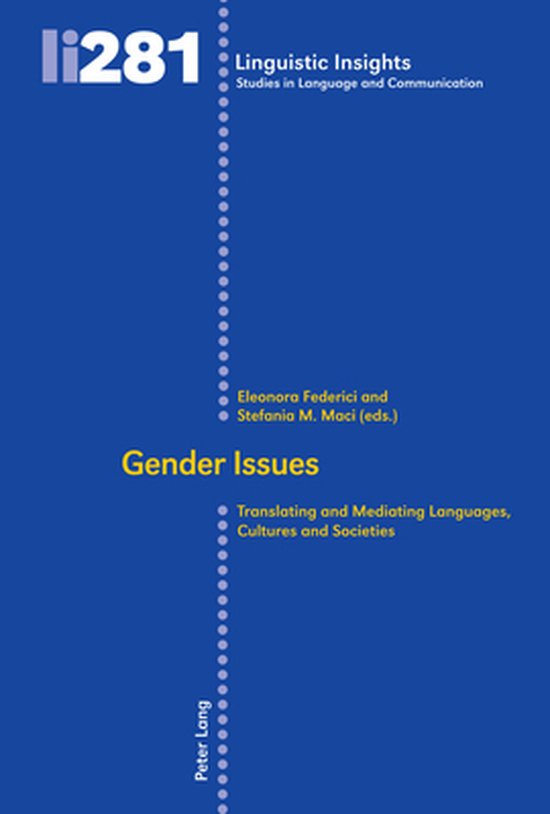 Linguistic Insights 281 - Gender issues - cover