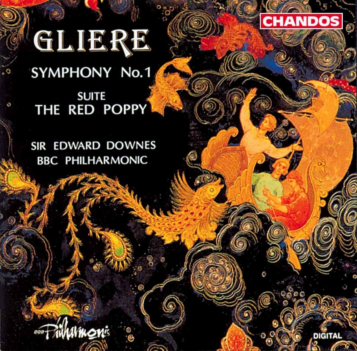 BBC Philharmonic, Sir Edward Downes - Gliere: Symphony No.1 (CD)