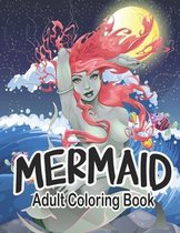 Mermaids Adult Coloring Book