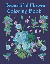 Beautiful flower Coloring Book