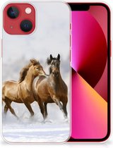 Smartphone hoesje Geschikt voor iPhone 13 TPU Case Paarden