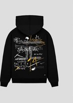 JORCUSTOM Artist Loose Fit Hoodie - Zwart - Volwassenen - Maat XS