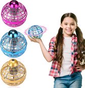 Fidget Toys - Magic Spinner - Blauw - LED verlichting - Afstandsbediening