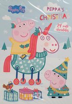Adventskalender Peppa Pig - Chocola Adventkalender Kerst 2021 - Peppa's Christmas - 24 chocolaatjes
