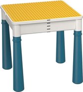 Thinkle® Speeltafel Voor Kinderen Wit - Blokkentafel - Bouwtafel - Kindertafel - Kinderbureau - Tafel - Spelen Met Blokken