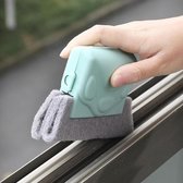 Schoonmaakdoekje -  Venster Reinigingsborstel -  Windows Slot Cleaner -  Borstel Schoon - Venster Slot Clean Tool