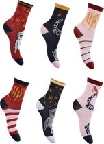 Harry Potter sokken- 6 paar - Meisjes- maat 31/34