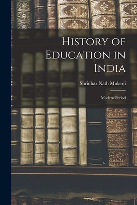 History of Education in India - cover