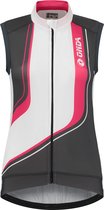 Onda Pro Duoro NS Wielrenshirt Fietsshirt - Maat M  - Vrouwen - grijs - roze - wit