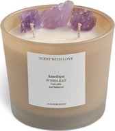 Scent with Love Amethyst Candle