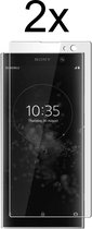 Sony Xperia XA2 Plus Screenprotector - Beschermglas Sony Xperia XA2 Plus Screen Protector - 2 stuks