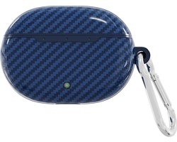 KELERINO. Plastic Hoesje Geschikt voor Beats by Dr. Dre Studio Buds Headset - Blauw