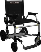 Opvouwbare Elektrische rolstoel Splitrider zwart