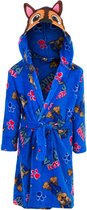Badjas kinderen-jongens-Paw patrol chase-kamerjas kind-Coral Fleece-paw patrol kleding-kostuum met capuchon-blauw, 98-104 (3-4 jaar)