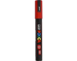 uni-ball Paint Marker op waterbasis Posca PC-5M rood