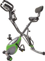 Skandika Foldaway X-3000 Hometrainer Fiets – Hometrainers - Fitnessbike – Hometrainer fiets inklapbaar - Fitness fiets opvouwbaar - Multi-Gym 4 in 1 oefenfiets, ligfiets, benentrai