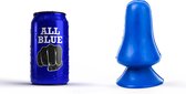 All Blue Buttplug 12 cm - blauw