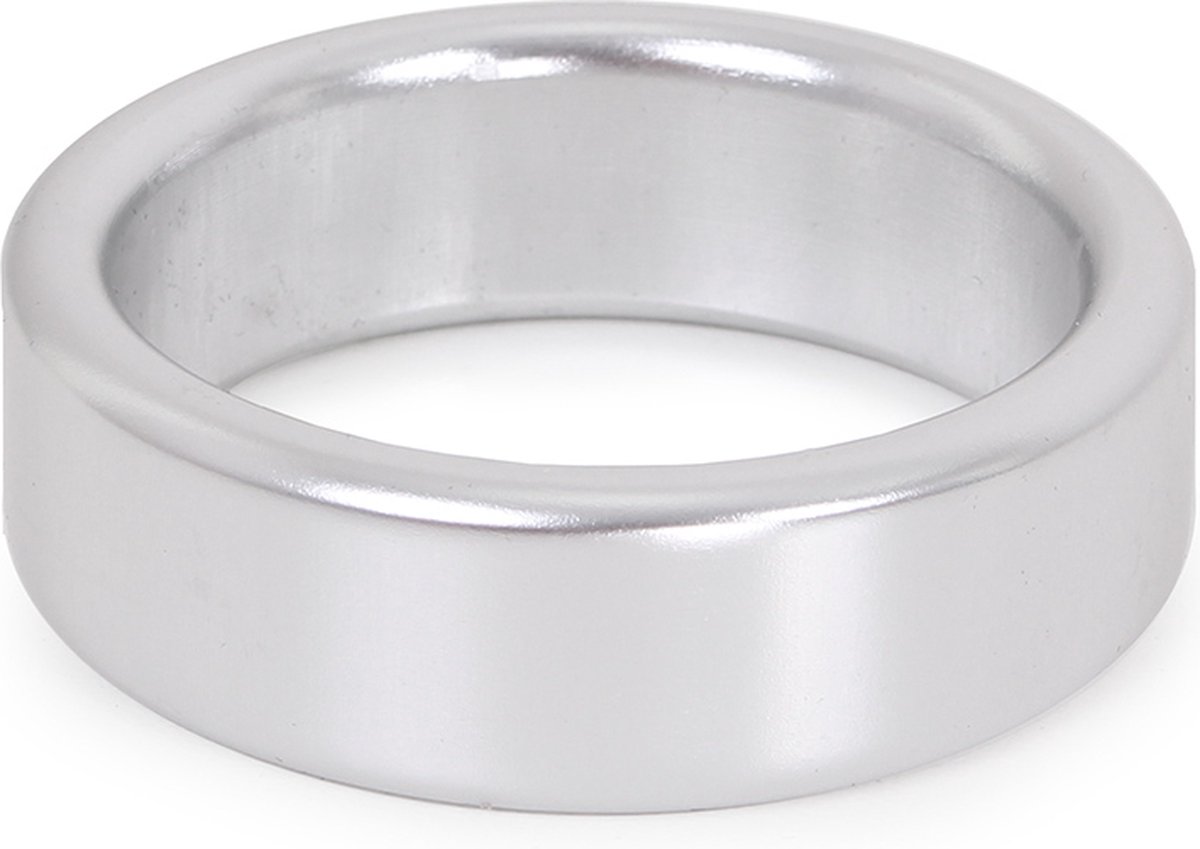 Goedkoopste Cockring Silver Aluminium 50 mm | Kiotos Steel