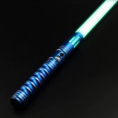 Star Wars Lightsaber - Lichtzwaard - Star Wars - Inclusief licht en geluid - Inclusief oplader - 82 cm - Elke lightsaber heeft 12 kleuren - TS017blue