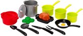 Speelgoed Keuken - Speelgoed Eten - Keukenset Speelgoed - Kok Spelen - Educatief Speelgoed -  Speelgoedkoffer  - Activity Center  - Peuter Speelgoed