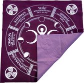 Pendelkleed - Pendelen - Pendel kleed - Oracle cards - Kaart mat - Kaarten - Spiritueel kleed - Waarzeggerij - Tarot - Pad Slinger - Magic - Magie - Pentagram - Altaar - 50x50cm