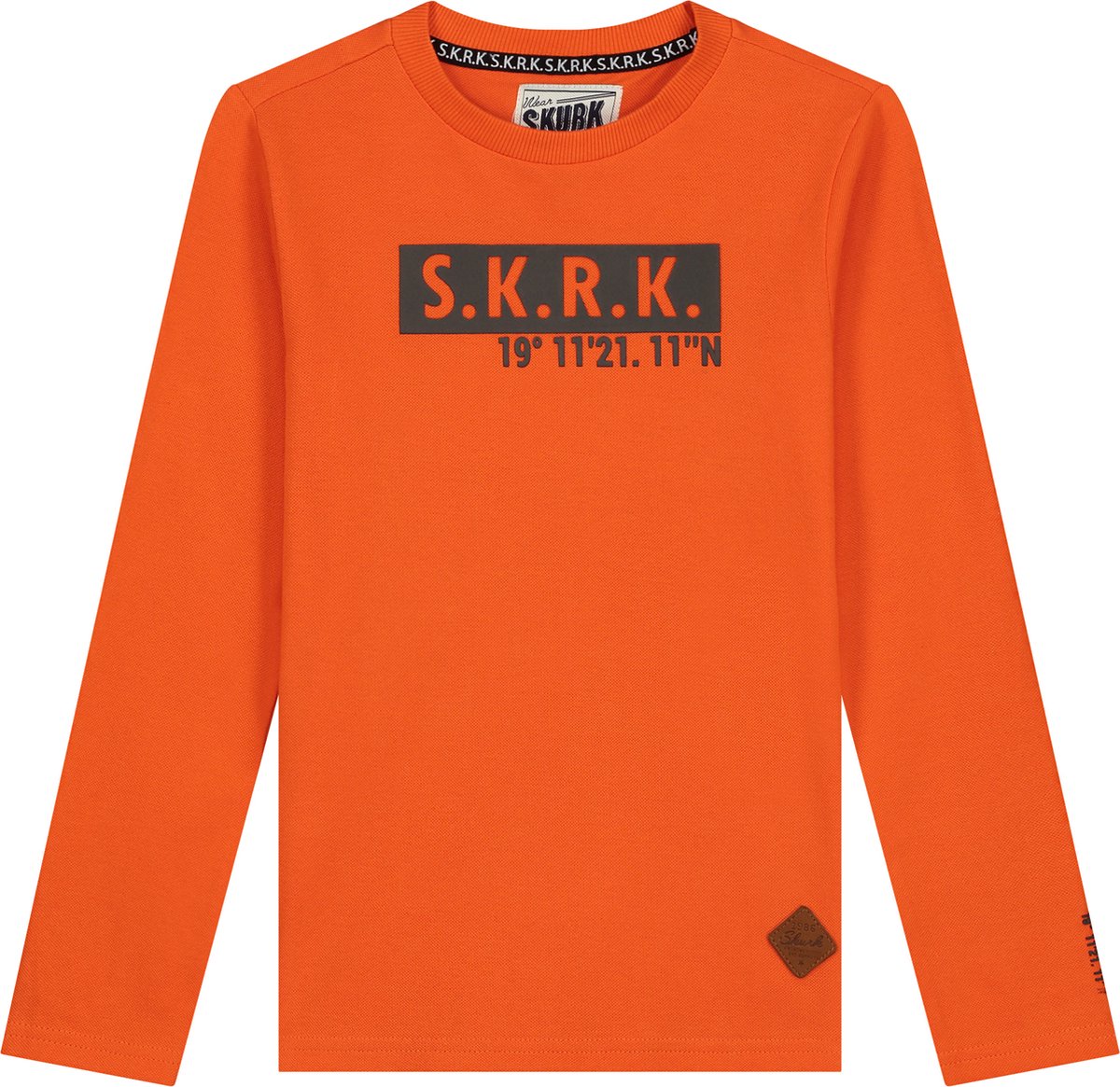SKURK Leroy Kinder Jongens T-shirt Lange Mouw - Maat 152