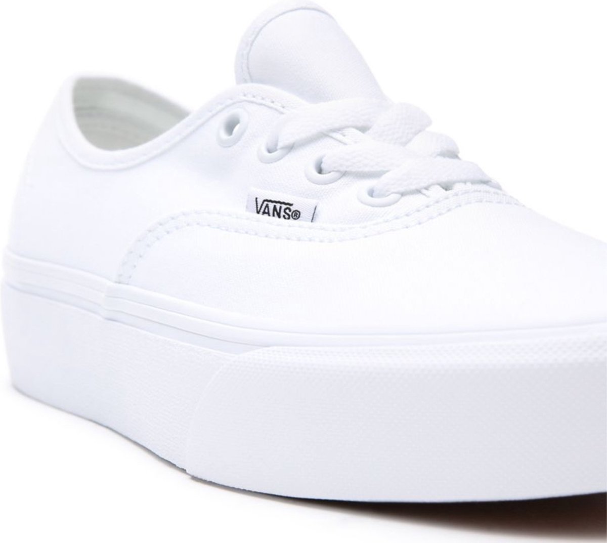 Op te slaan stap geloof Vans Authentic Platform – schoenen heren – maat 42,5 – wit – sneakers heren  | bol.com