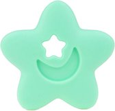 Bijtketting- Kauwketting- Ster met Maantje- Mint