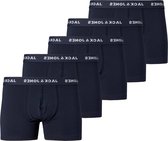 JACK&JONES PLUS JACBASIC TRUNKS 5 PACK  PS Heren Onderbroek  - Maat EU5XL US3XL