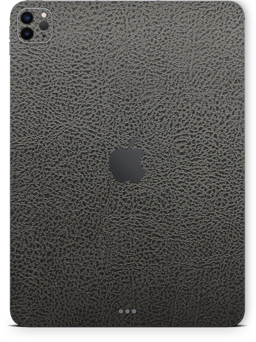 iPad Pro 12.9'' (2020/2021) Leer Zwart Skin -3M Wrap