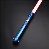 Star Wars Lightsaber - Lichtzwaard - Star Wars - Inclusief licht en geluid - Inclusief oplader - 82 cm - Elke lightsaber heeft 12 kleuren - TSK-E11blue
