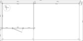 Blokhut met overkapping plat dak 300 x 250 + 100 / 400 x 350cm