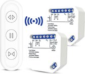 Luxe Elektrische Gordijn 2x - Slimme Gordijnen - Automatische Gordijnen - Switchbot -  Rolgordijnen
