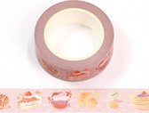 Cake washi tape | 15mm - 10m