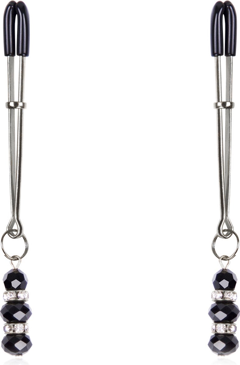Goedkoopste Fancy Nipple Clamps with Gems | Kiotos Steel