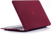 MacBook Air 13 Inch Hardcase Shock Proof Hoes Hardcover Case A1369 Cover - Cherry Red