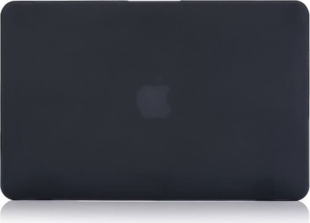 MacBook Air 13 Inch Hardcase Shock Proof Hoes Hardcover Case A1466/A1369 Cover - Jet Black