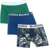 Björn Borg jongens 3P core leaves blauw & groen - 146/152