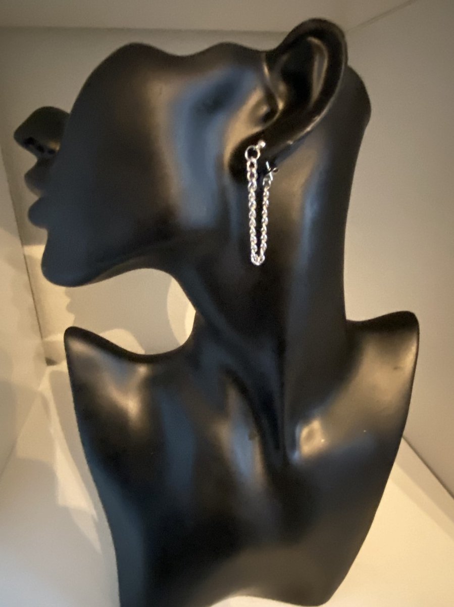 Chain design oorbellen