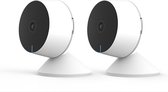 Dakta® Design Babyfoon | met Camera | met App | Twee Weg Audio | Binnen Beveiligingscamera | Nachtzicht | Cloud Storage | WiFi | Zwart