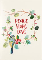 Bluebirds & Berries Small Boxed Holiday Cards