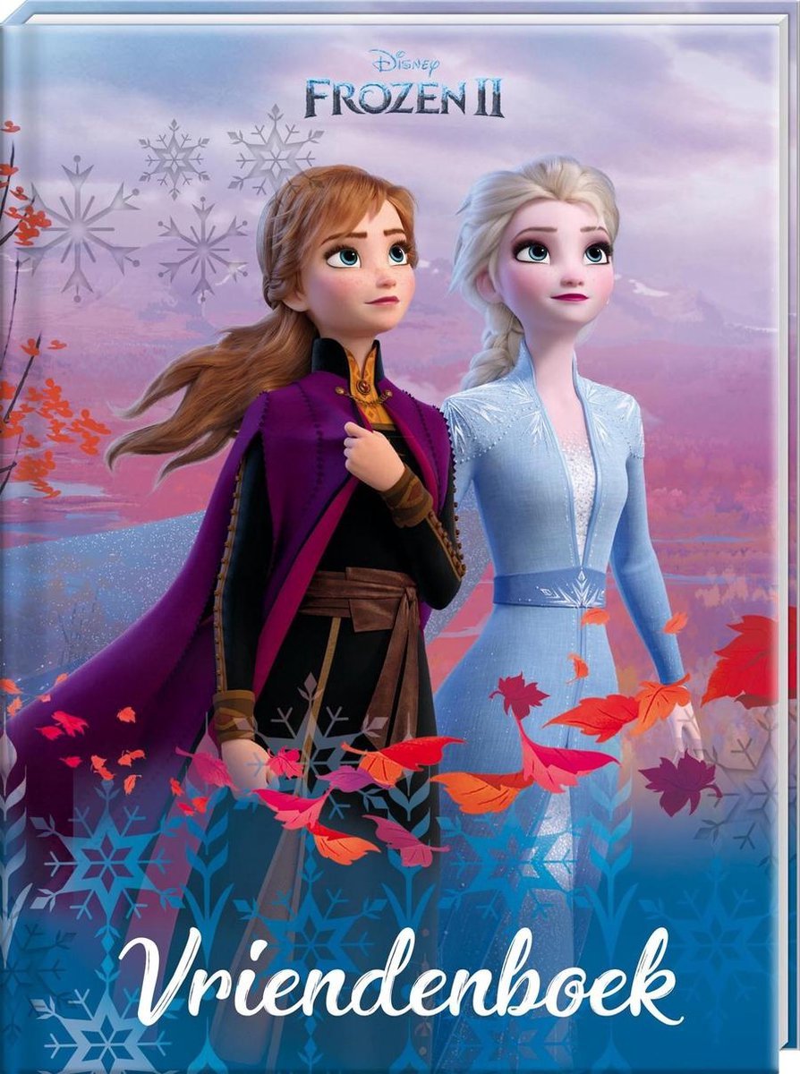 Disney Frozen 2 Vriendenboek - Hardcover - 80 Pagina's