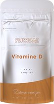 Flinndal Vitamine D Tabletten - Voor Botten, Spieren en Weerstand - 400 IE - 10 mcg Tabletjes met Vitamine D3 - 30 Tabletten